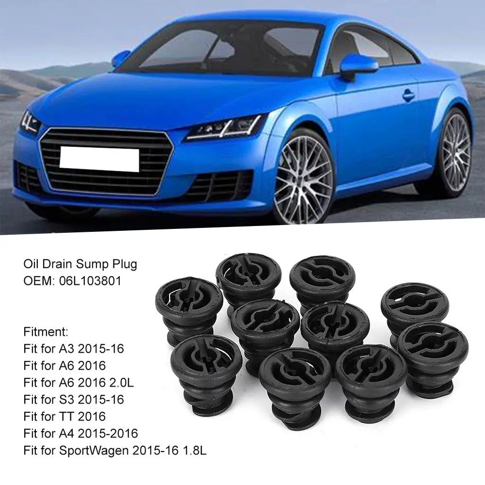 

Для Audi A4 A5 A6 Seat Автомобильный двигатель Инструмент 1,8 TSI 2,0 TFSI Пробка поддона масляного поддона Пробка слива масла бензинового двигателя для автомобилей Авто