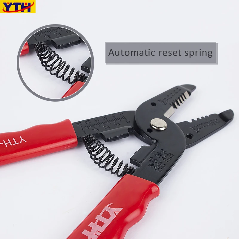 New Wire Stripper Stripping Cable Insulation Removal Tool For Electrician Side Cutter Cutting Pliers Clamps Nippers Hand Tools