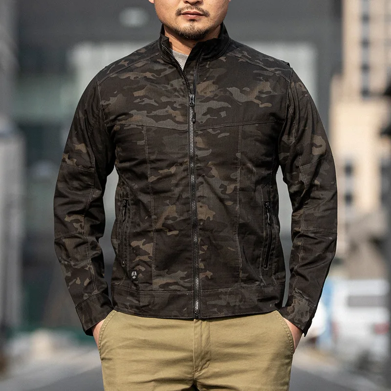 Veste cargo urbaine décontractée pour homme, manteau d\'extérieur Assassin