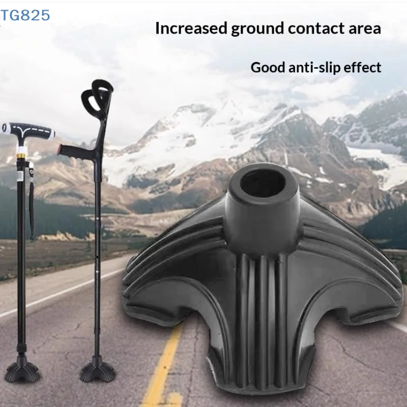 【AN】19/22mm Canes Self Standing Protect End Cover Eldder Walking Stick Rubber Non-Slip Pad End Bottom Cap Shaped Tip Replacement