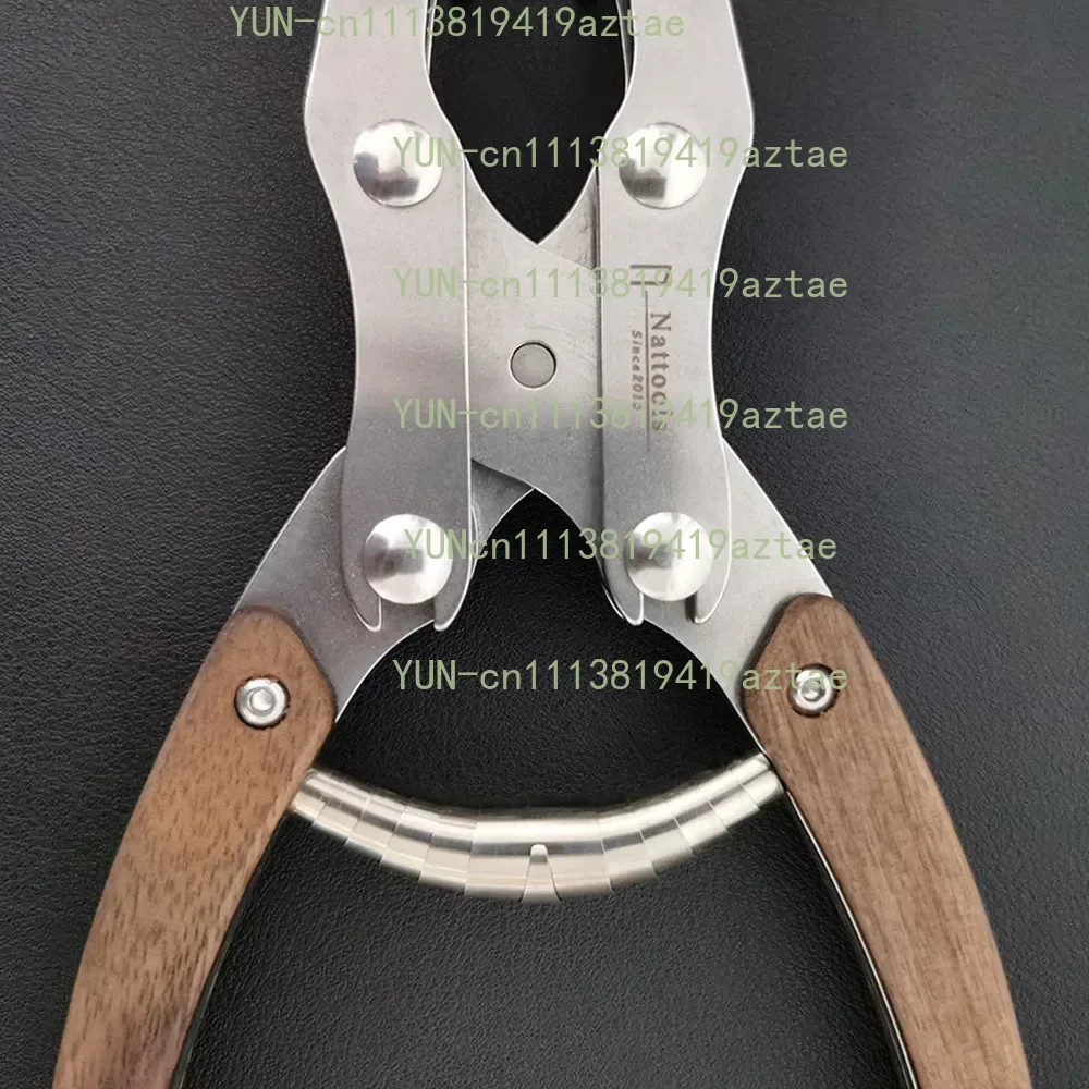 Leather Flat Pliers Stainless Steel Parallel Clamp Professional Handmade DIY LeatherCraft Tools