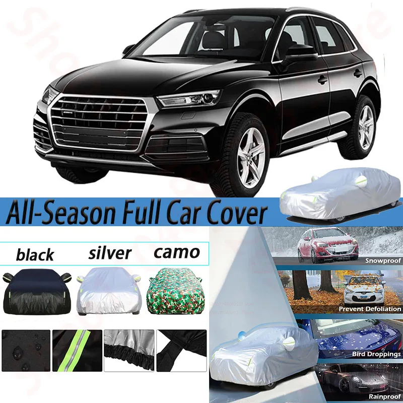 

Waterproof Car Covers For Audi Q5 Outdoor Anti-UV Sun Shade Snow Rain Protection SUV Cover Dustproof