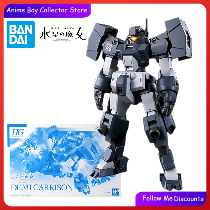 

Bandai PB Gundam Model Kit HG 1/144 Gundam Demi Garrison Action Figure Mobile Suit Gundam Anime Figure Toys For Children