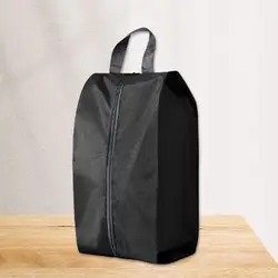 Convenient Travel Shoes Bag  Zipper Closure Polyester Shoe Storage Bag  Basketball Football Shoes Storage Bag