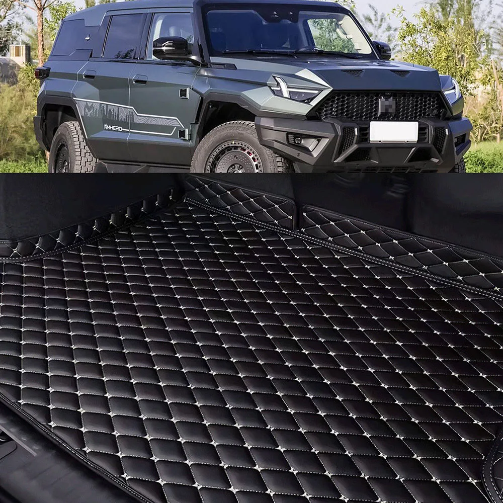 For Dongfeng M-hero 917 For MHERO I 2023 2024 2025 Car Tail Trunk Waterproof All Inclusive Pad Trunk Cushion