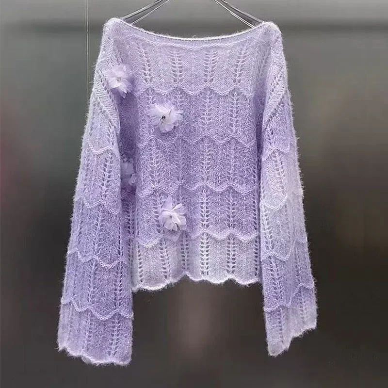 مجموعة الخريف من سترة المرأة اللطيفة والأنيقة المحبوكة الناعمة واللزجة المقترنة مع التعادل صبغ التخسيس نصف تنورة قطعتين مجموعة #3