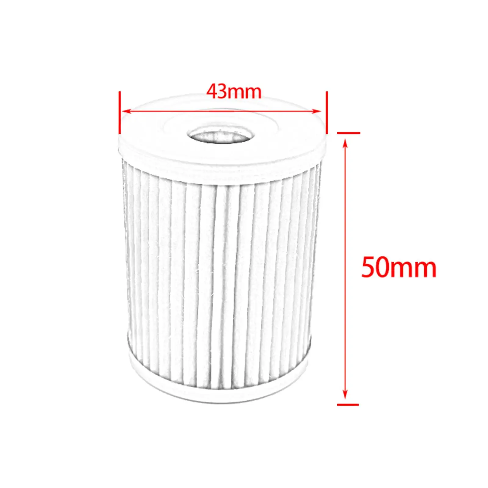 Pièces de rechange pour filtre à huile de moto, pour 250 300 YP400 AN 250 Majesty Klx125, durables et de qualité supérieure