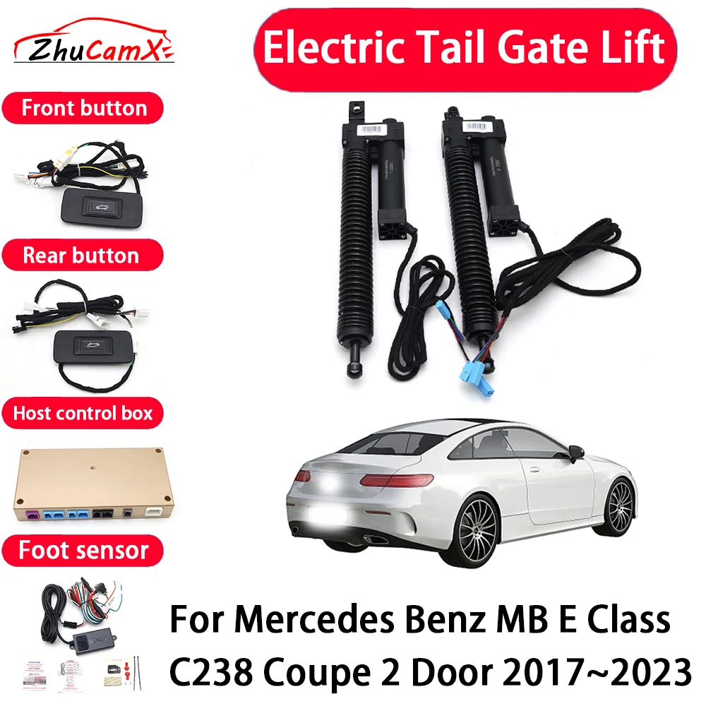 

ZhuCamX Car Automatic Electric Tail Gate Lift Tailgate Assist System for Mercedes Benz MB E Class C238 Coupe 2 Door 2017–2023