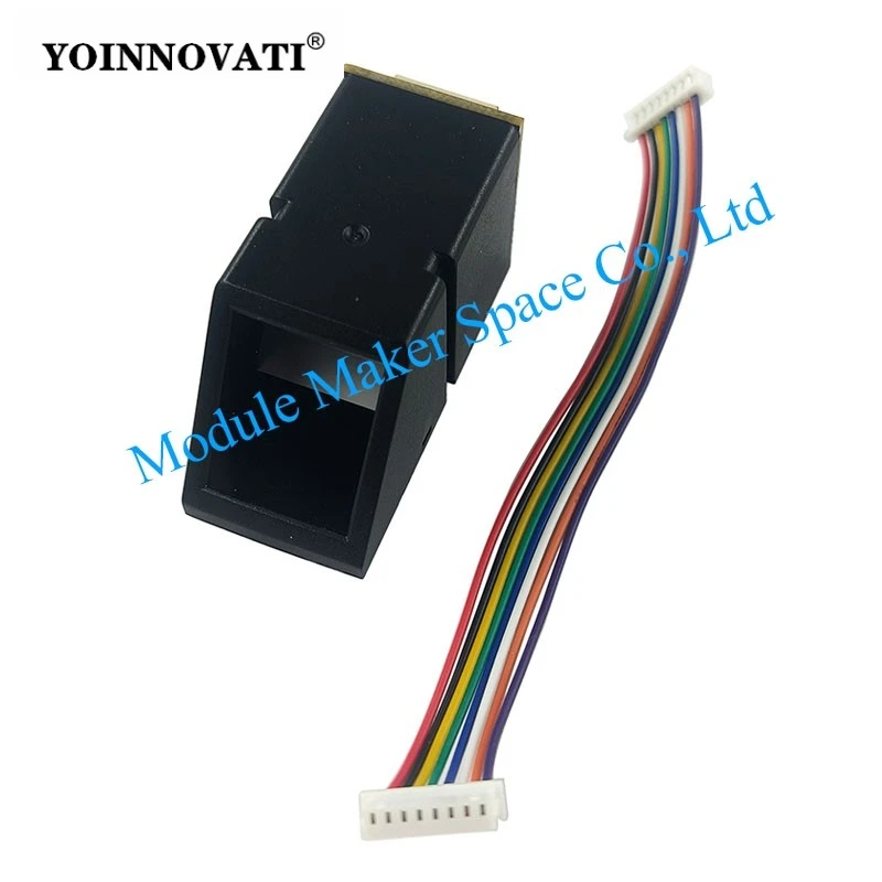 AS608 Fingerprint Reader Sensor Module Optical Fingerprint Fingerprint Module for Arduino Locks Serial Communication Interface