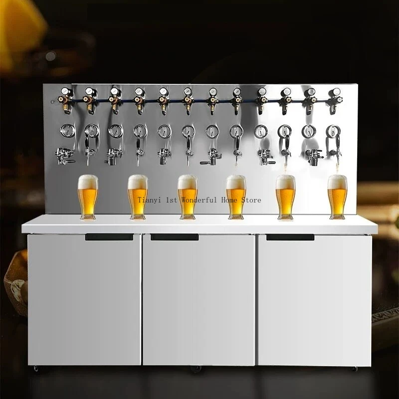 Multifunctional Shop Beer Machine Furniture Commercial Bar Counter Beer Machine Move Furniture Bottiglia Di Birra MH40PJJ