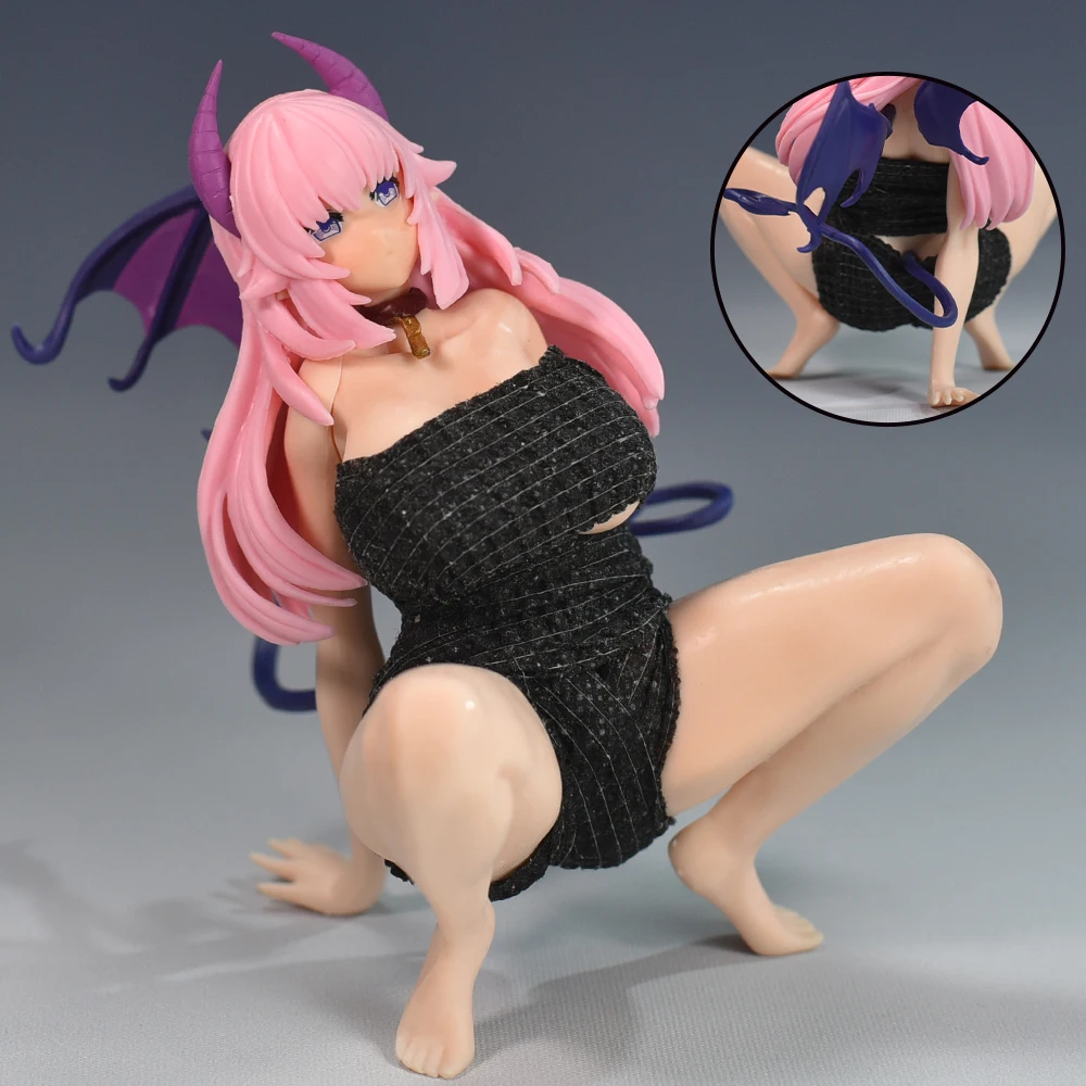 Figurine de dessin animé japonais succube Gakuen Nem, 14cm, Lilim, fille Sexy, figurine d'action en PVC, modèle de collection, jouets, cadeau