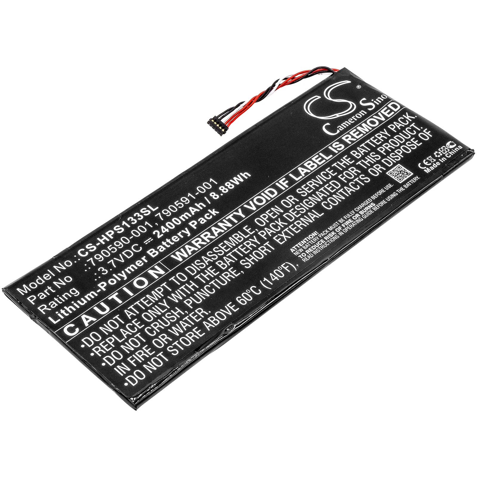 كاميرون الصينية بطارية لجهاز HP 790587-001 7 زائد G2 ، 7 زائد G2 1331 2400mAh / 8.88Wh