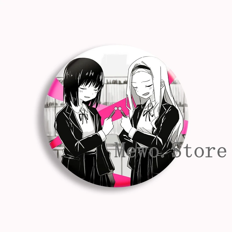 Takopi’s Original Sin Anime Soft Button Pin Takopī タコピー Cartoon Brooches Badge Bag Accessories Fans Collect Friends Gifts