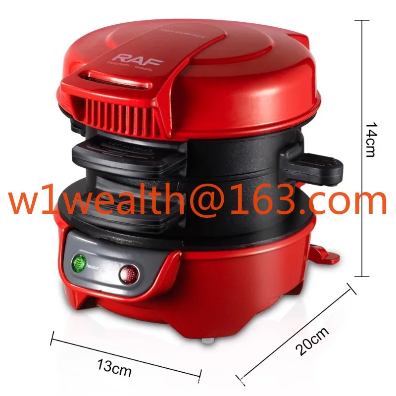 Multifunctional Hamburger Maker Sandwich Bread Maker European Standard US Standard Household Fried 110V Waffle