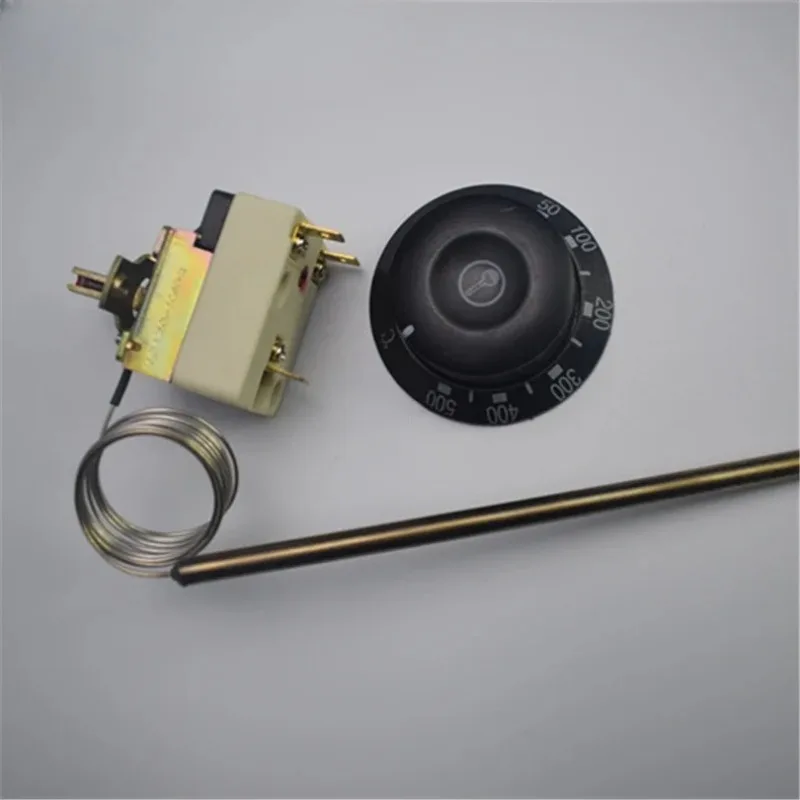 Adapted for Pizza Oven Thermostat Thermostat Switch Knob Temperature Control High Temperature 500 Degree Electric Oven
