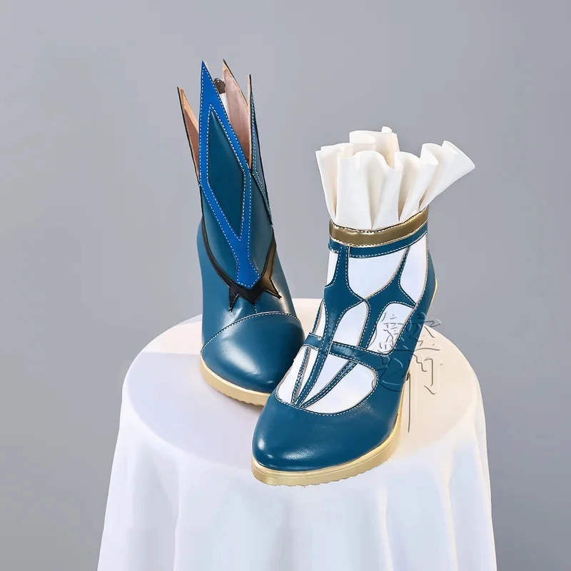 

ABC123Game Honkai Star Rail Cerydra Cosplay Boots Christmas Halloween Party Carnival Role Play Shoes High Heels 5,j'8.k/4\