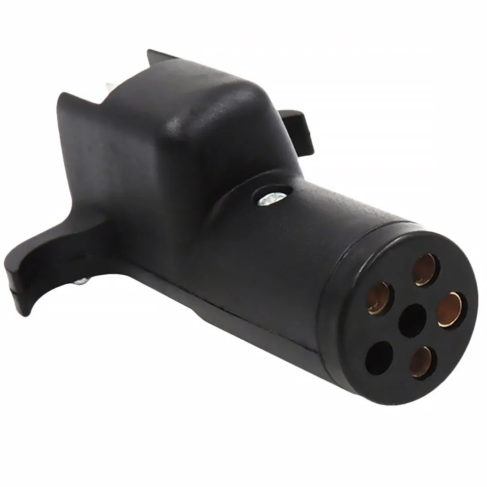 

1Pcs Trailer Adapter Connector Standard 4 Pin Towing Plug Socket Black Trailer Accessories Suitable for Towing Connection