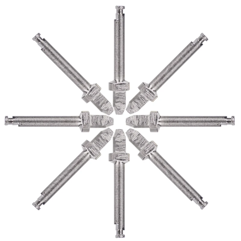 10 個歯科マンドレル研磨ディスクロータリークランプロッド RA シャンク仕上げマンドレル高光沢研磨ツール