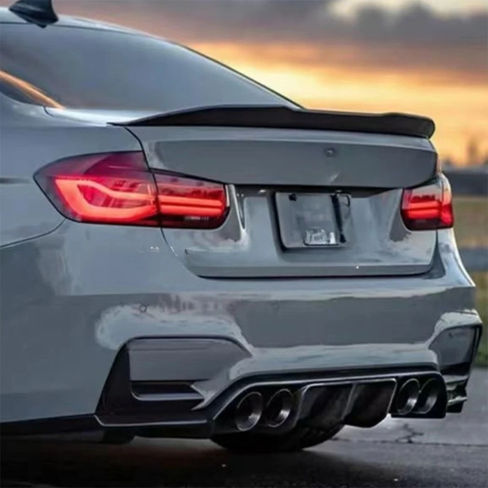 

Applicable To BMW 3 Series F80F82M3 V Real Carbon Fiber Rear Lip Modification Upgraded Diffuser 2014-2018