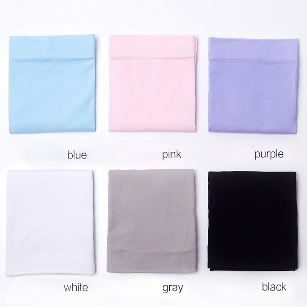 

2Pairs Sun Uv Protection Cover Arm Sleeves Fingerless Long Gloves Breathable Cooling Arm Guard Outdoor Riding Running