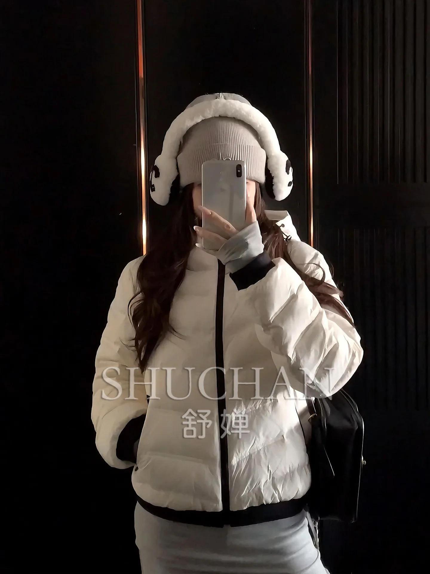 2026 New Rib Down Cotton Jacket Women's Super Stylish Korean Petite Short Cotton Jacket Winter Thick Jacket
