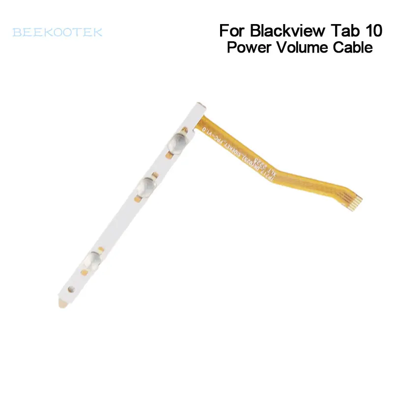 

Original Blackview Tab 10 Power Volume Buttons Side Cable Flex FPC Side Keys Flex Ribbon Replacement Parts For Blackview Tab 10