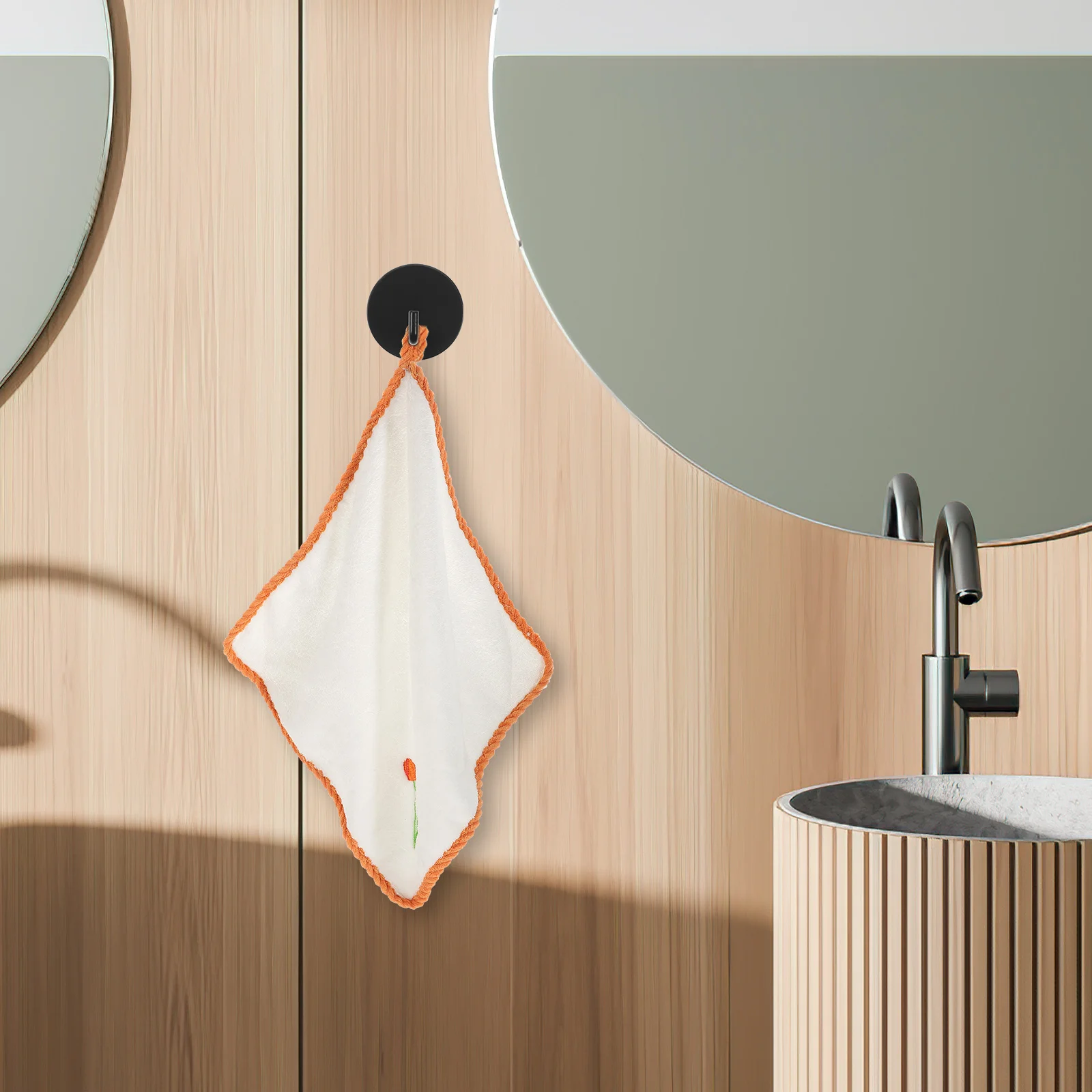 منشفة يدوية توليب سريعة الجفاف للمطبخ والحمام معلقة ماصة ورائعة ومناشف يد ماصة للماء #6