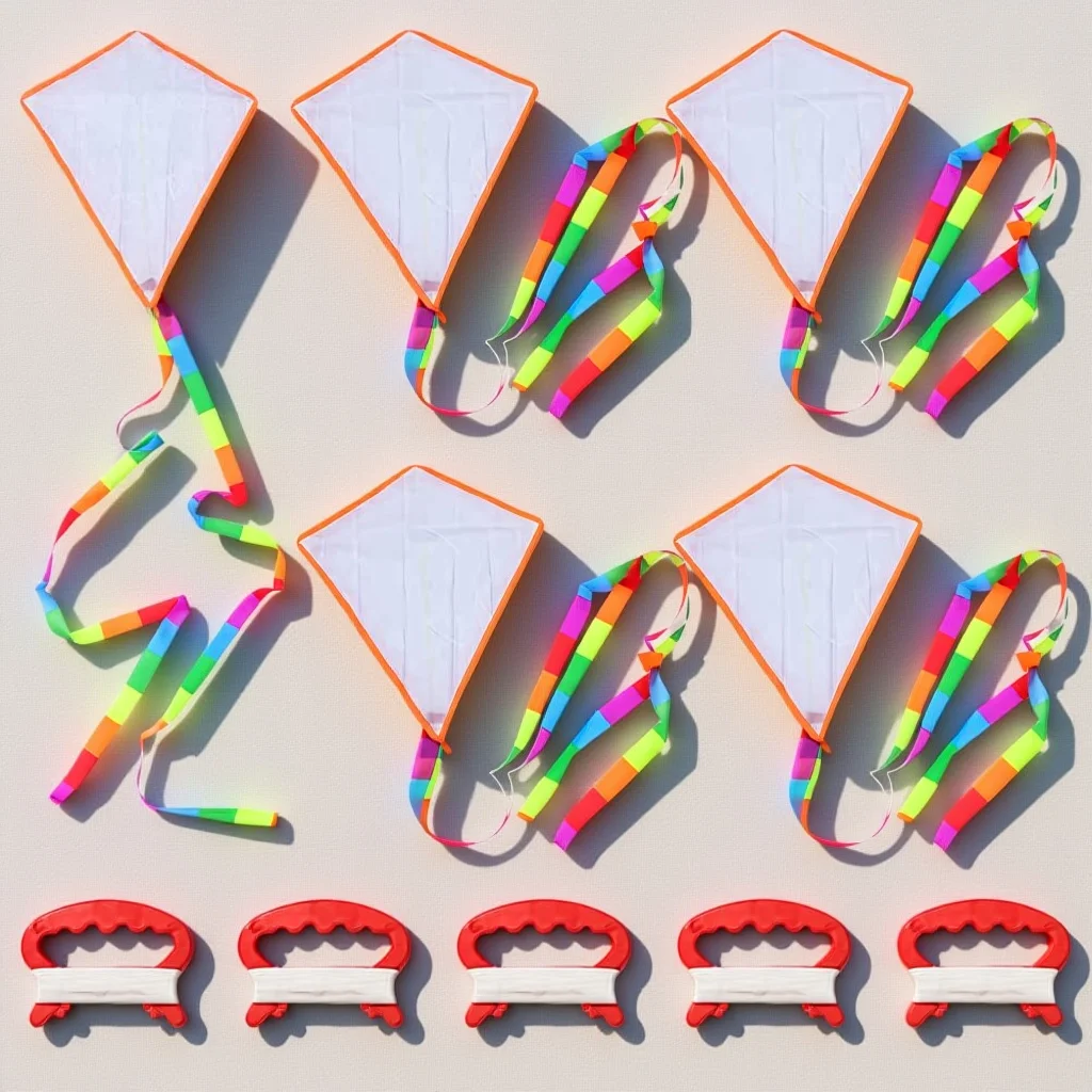 ชุดอุปกรณ์วาดภาพว่าวผีเสื้อ 5 ชุด สำหรับเด็ก ชุดกิจกรรมวาดภาพ ระบายสี ว่าวบิน ของเล่นเด็ก