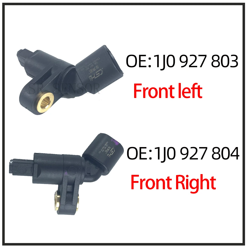 

1J0927803 1J0927804 ABS Wheel Speed Sensor Front Rear Left Right For Volkswagen Santana 2000 3000 JETTA Bora LAVIDA