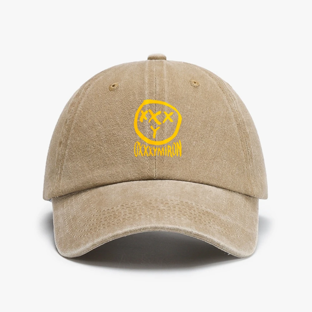 

New Fashion oxxxymiron baseball cap fashion Vintage Style Washed Denim Hat Summer Men women snapback hats adjustable caps