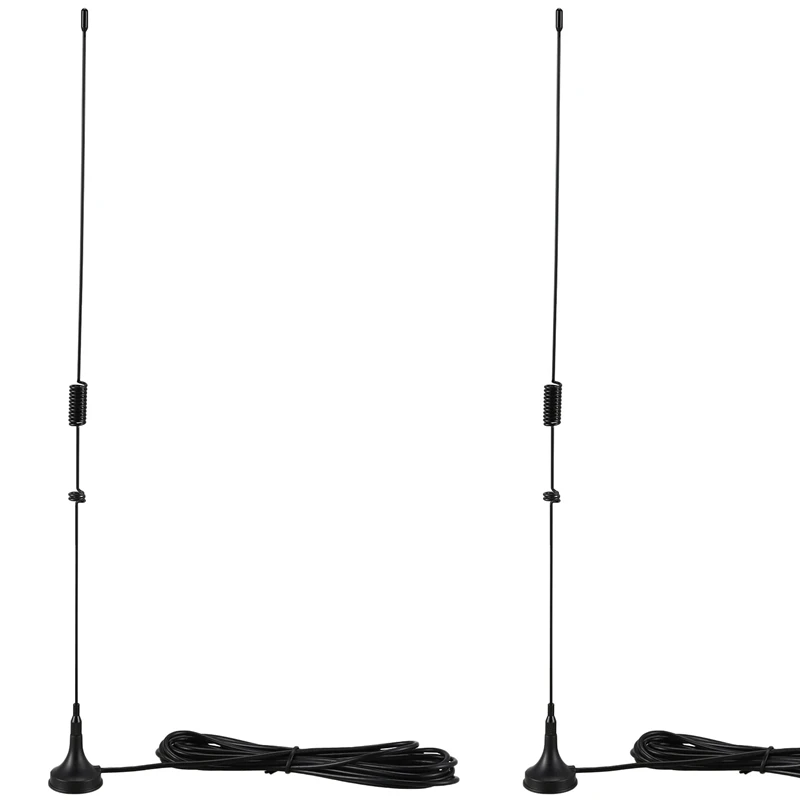 

2X UT-106UV Walkie Talkie Antenna DIAMOND SMA-F UT106 For HAM Radio BAOFENG UV-5R BF-888S UV-82 UV-5RE Long Antenna