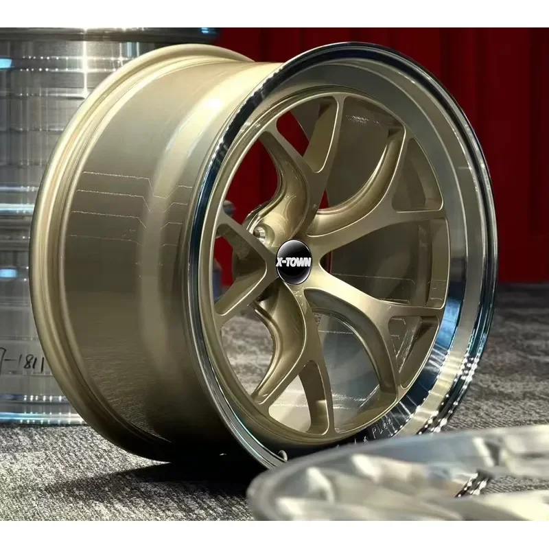 Hot Sale Silver Gold 17 18 19 20 21 22 24 Inch 5x114.3 5x120 5x112 5x115 Deep Concave Alloy Forged Wheels for X3 F80 M3 4 pcs