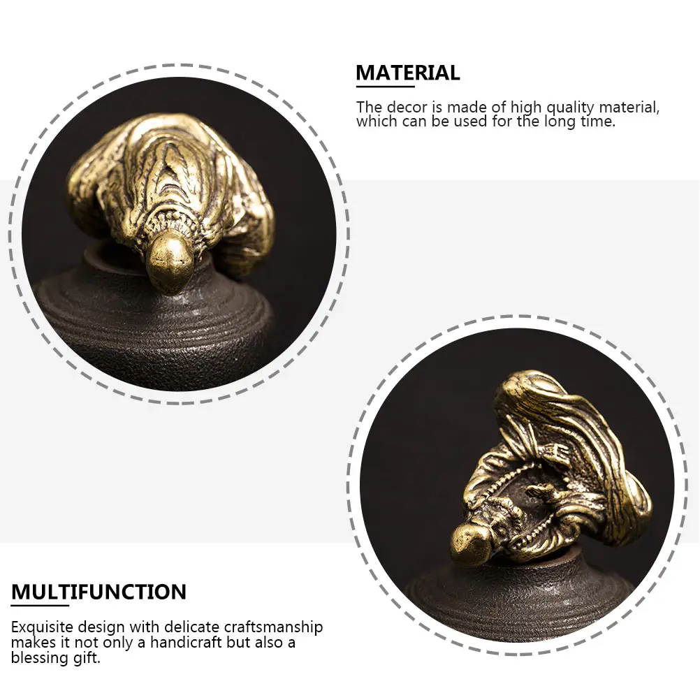 

Buddha Statue Ornament Decorations Figures Home Copper Ornaments Crafts Buddah Brass Bronze Accents