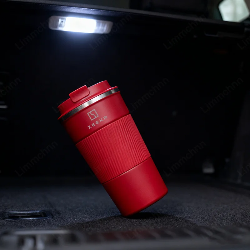 Leak-Proof Insulated Car Coffee Mug Stainless Steel With Secure Lid For ZEEKR X 001 7X FR 007 GT 009 CX1E MIX M-Vision 9X​ ZEEK