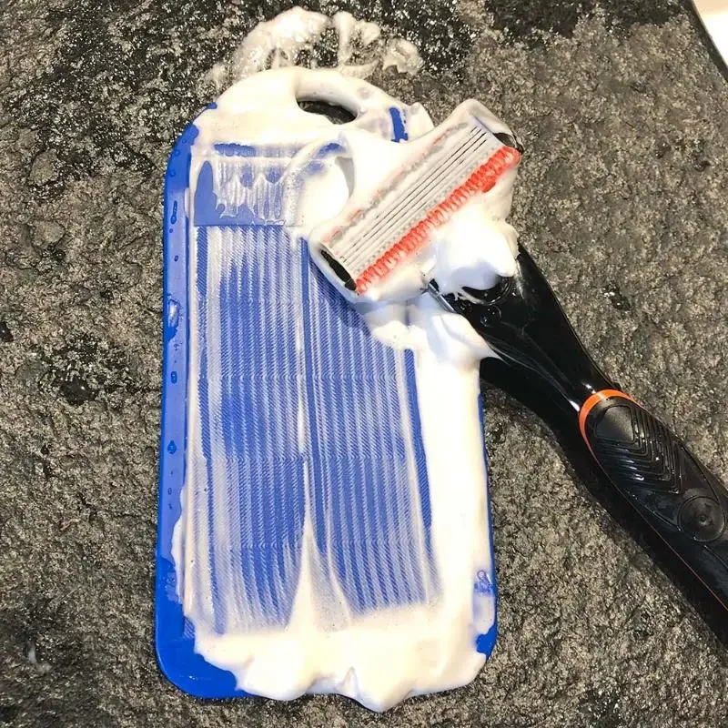 

Shaving Razor Blade Sharpener Silica Gel Surface Safe Sharpening Grindstones Durable Manual Cleaner Razor Grinding Accessories