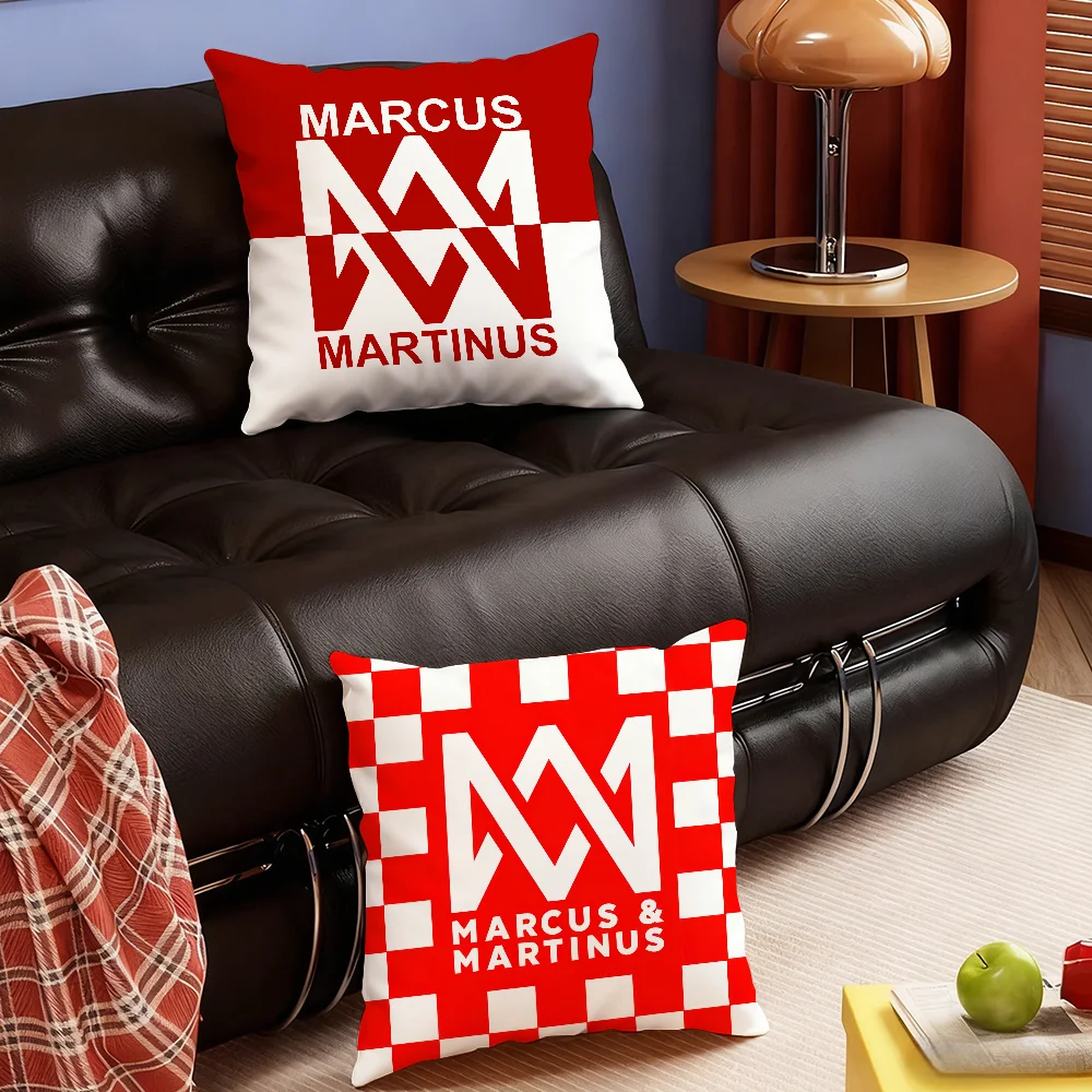 M-Marcus and Martinus The Room Pillow Case Bedroom Sofa Living Room Backrest Decoration Square Cushion Nap Time