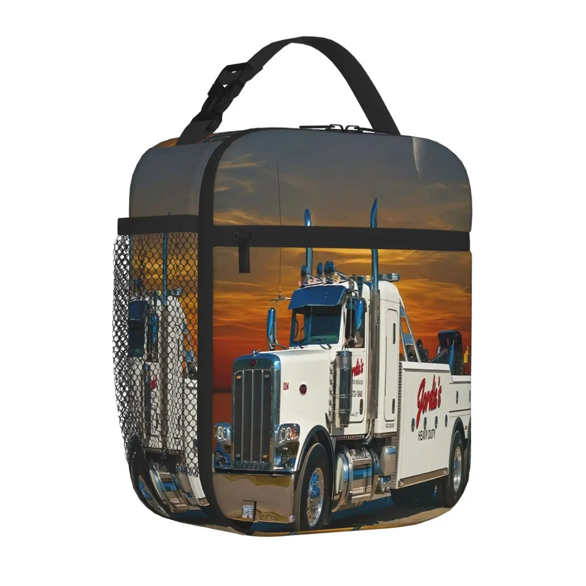 Bestselling Peterbilt Tow Truck Preppy Cooler Lunch Bag Overnight Trip Thermal Tote