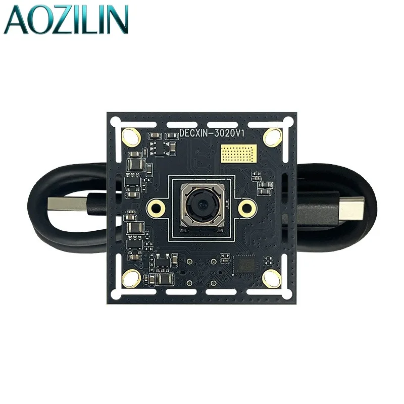 AOZILIIN USB3.0 Industrial Camera Module IMX179 8MP Fixed‑Focus UVC Driver‑Free Face Recognition For Linux ****