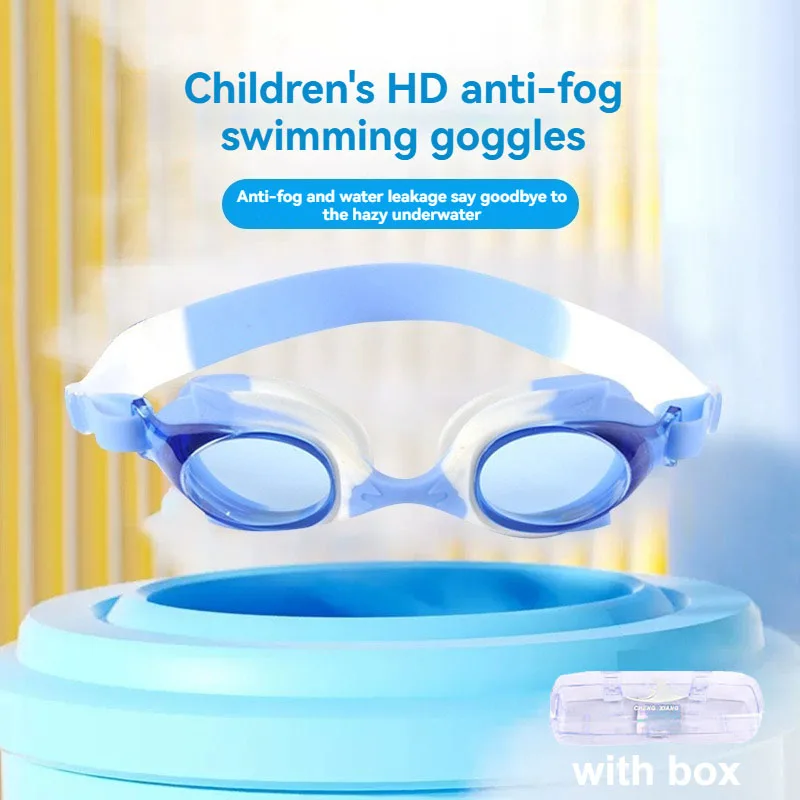 

Professional Waterproof Anti-fog Silicone Swimming Goggles for Children Kids UV Protection Swim Goggles Cute Pool Accessories