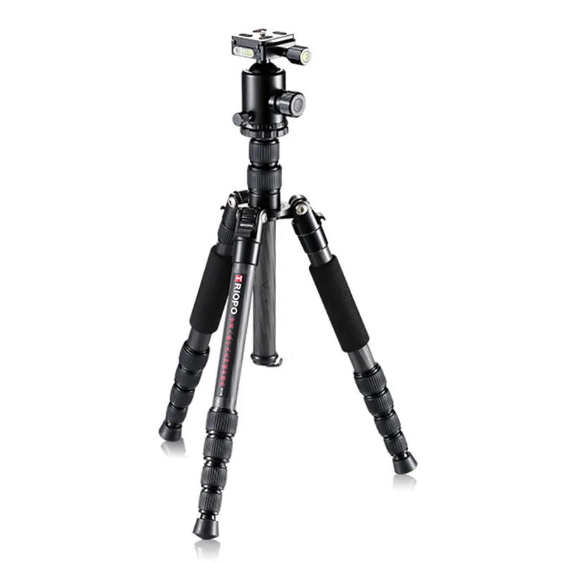 TRIOPO Ball Head Quick Release Plate DSLR Tripod Aluminum Camera Tripod for dslr camera