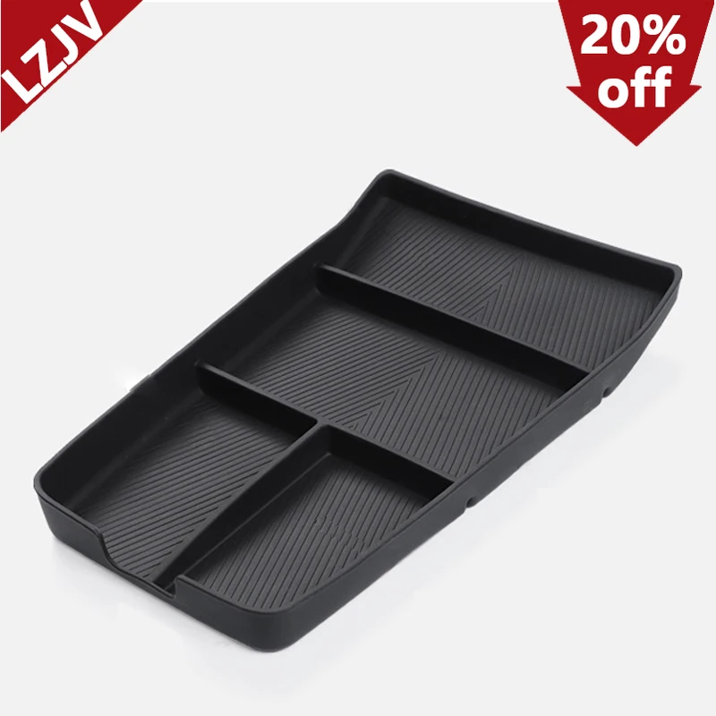 LZJV For XPENG G9 2024 2023 Car Styling Central Control Lower Storage Box Central Control Organizing Storage Box Accessories