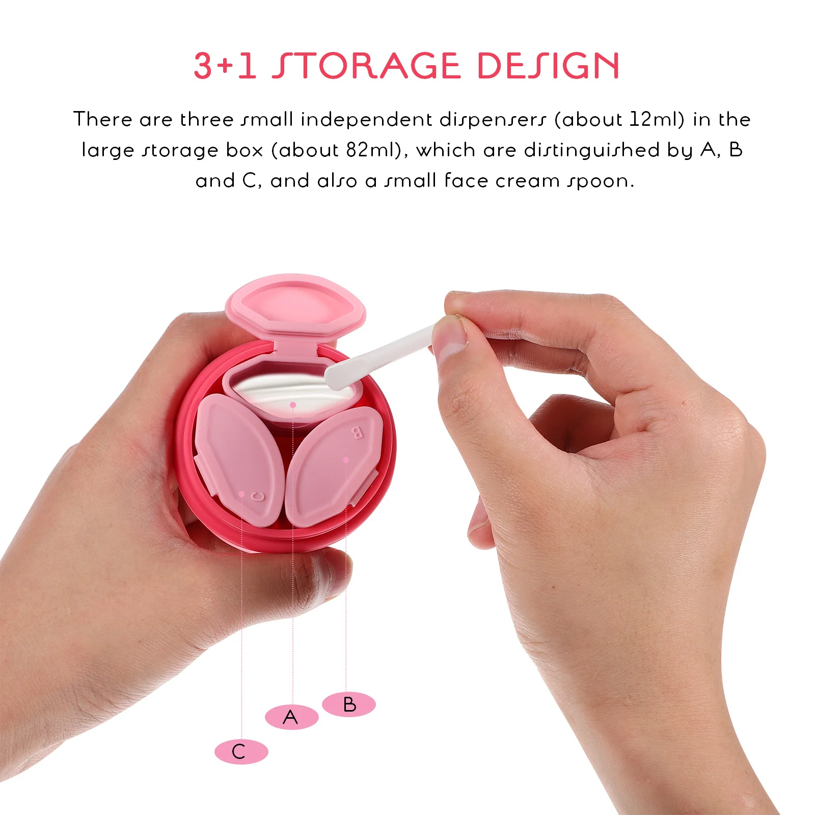 2 Stuks Reiscontainers Voor Toiletartikelen Draagbare Verbeterde Ontwerp Lekvrije Potten Potten Reispotten Voor Crème Lotion Opslag