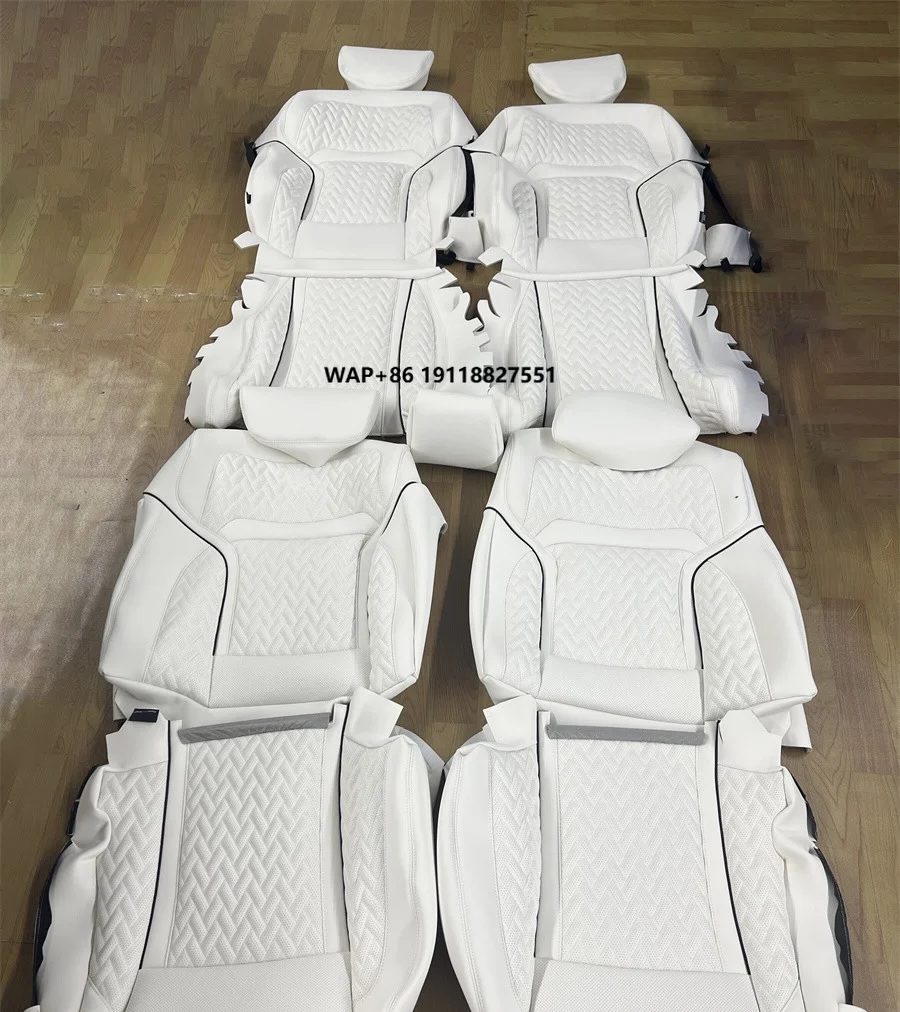 

Оптовые поставки с фабрики: Чехлы для сидений из кожи наппа на заказ, индивидуальный дизайн и цвет для BMW 7 серии