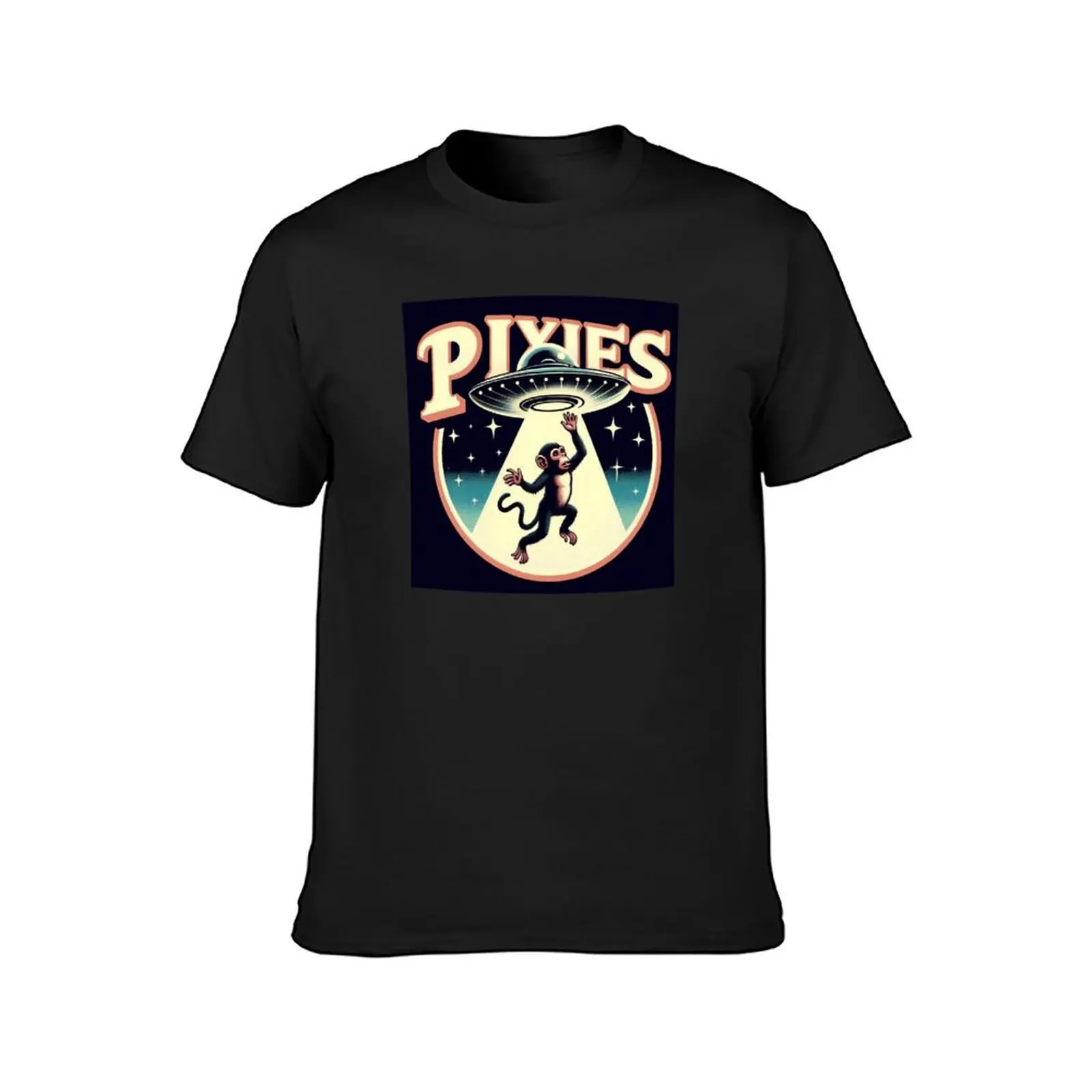 Pixies - Monkey Gone to Heaven T-Shirt plus size tops sports fans heavyweights Men's t-shirt