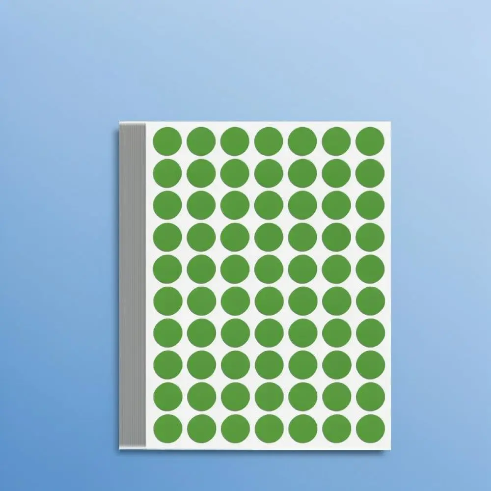 Mini Round Numeric Stickers For Organizing Files Warehouse Inventory Sorting Identification Self Adhesive Labeling Solution