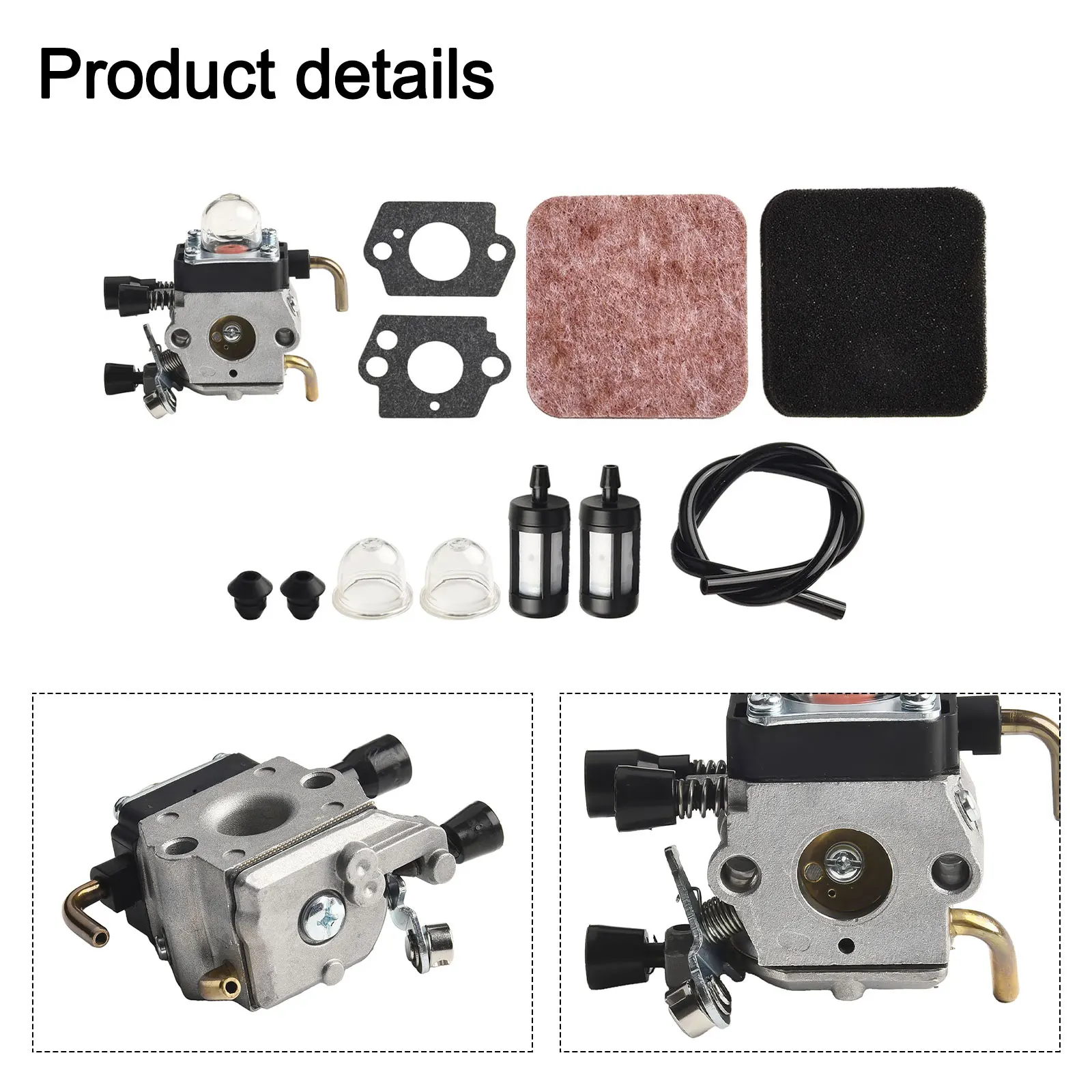 HT70 Pole Pruner Carburetor As Shown In The Figure FS80R Carburetor Precise Fit Seamless Replacement Hassle-free Installation