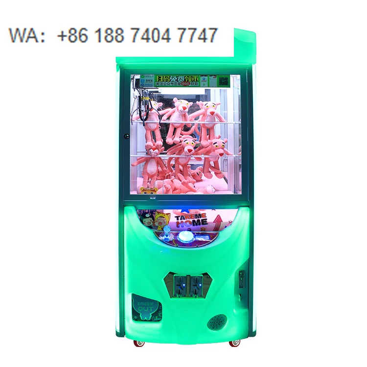 2023 New Design Indoor Amusement Coin Operated Prize Toy  Arcade Claw Machine With Bill Acceptor