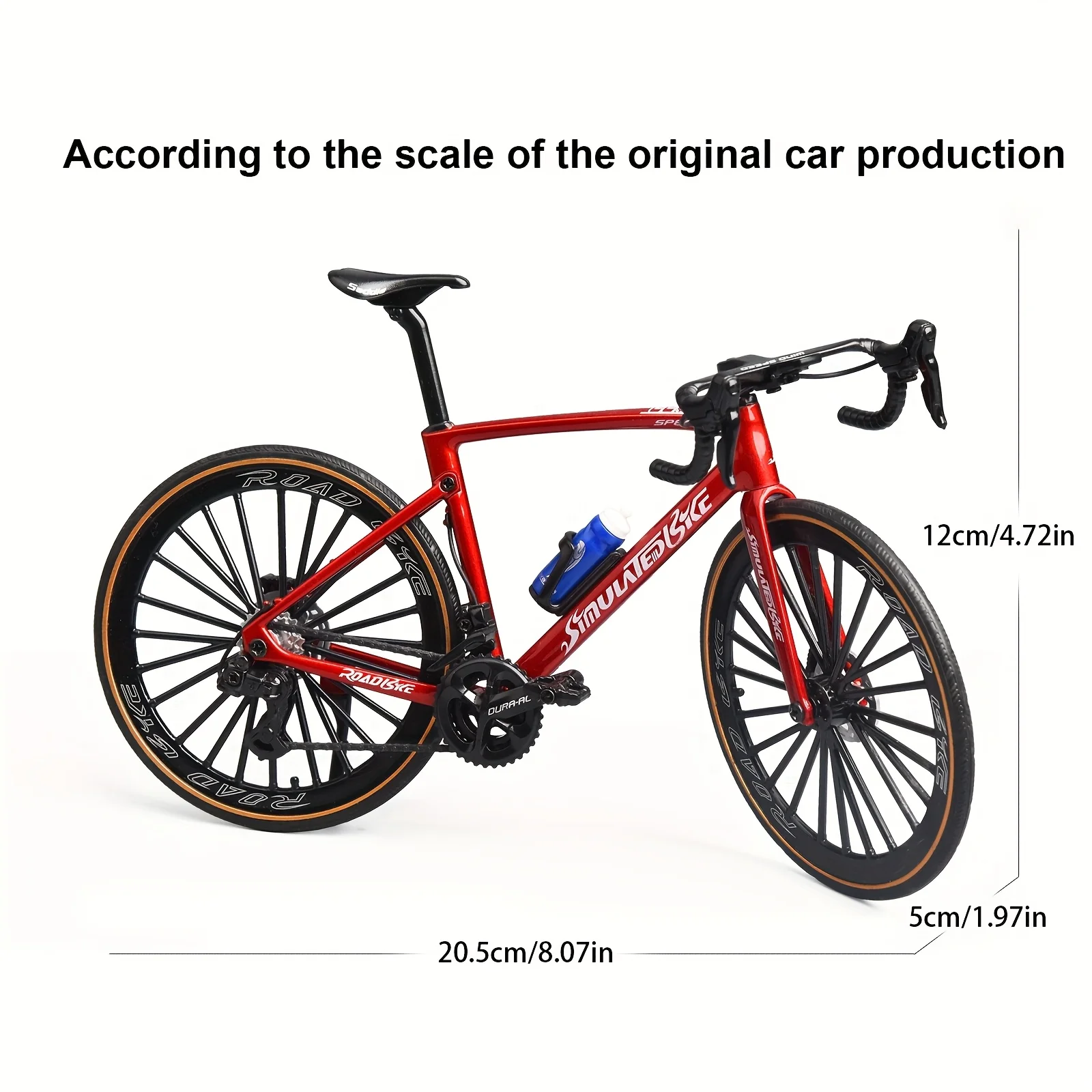 Modèle de vélo en alliage-jouets pour enfants adultes de vélo de route et de montagne, excellent cadeau de Pâques pour les amateurs de cyclisme, cadeau d'anniversaire Surprise
