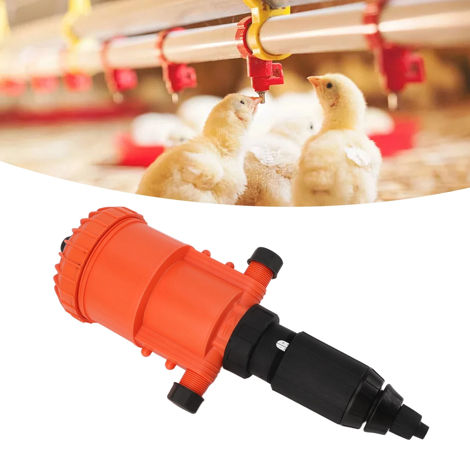 Adjustable Fertilizer Injector G3/4 Male Thread Automatic Water Powered Fertilizer Injector Dosing Pump For Drip Irrigation