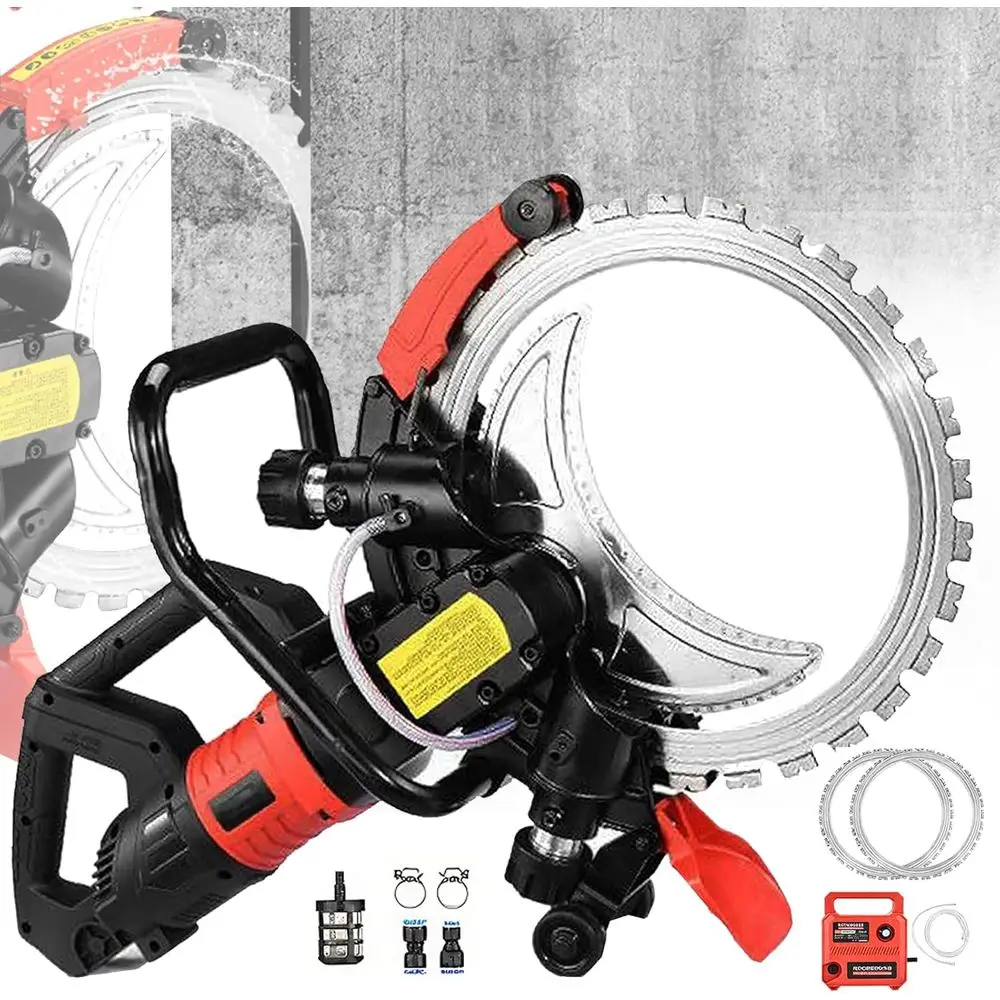 

16 Inch 110V Circular Saw for Cutting Concrete, Bricks, Marble, and Rebar with 12000W Power